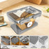 Bread Box for Kitchen Countertop?Bread Storage Container with Airtight Lid?Time Recorder Bread Box for keeping Bread, Toast?Donut?agel, Loaf Fresh...