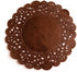 50Pcs Brown Glassine Paper Doilies, Round (8 Inch)...