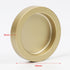 1Pair Round Glass Sliding Door Handle Stick-on Fixing Screwless Back-to-Back Shower Pulls Barn Pocket Door Sliding knobs (Gold Paste Fixed)...