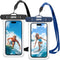 JOTO 2 Pack Waterproof Phone Pouch, IPX8 Underwater Phone Case for Swimming Snorkelling, Dry Bag for iPhone 15 14 13 Pro Max, Galaxy S24 S23 Ultra...