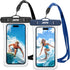 JOTO 2 Pack Waterproof Phone Pouch, IPX8 Underwater Phone Case for Swimming Snorkelling, Dry Bag for iPhone 15 14 13 Pro Max, Galaxy S24 S23 Ultra...