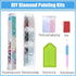 MOOMOH 5D Diamond Painting Kits for Adults - Diamond Art Kits for Adults Beginner,DIY Flowers Skull Round Full Drill Paintings with Diamonds Gem A...
