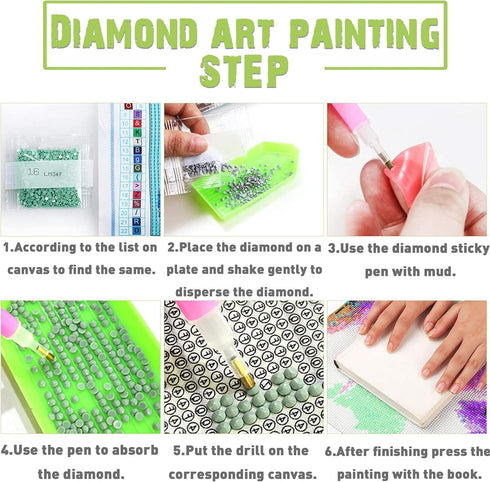 Kaliosy 5D DIY Diamond Art Kits for Adults Halloween by Number Kits, Diamond Painting Thanksgiving Pumpkin Turkey Full Drill Arts Wall Decoration ...