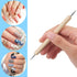8 Pieces Bone Folder Tools Include 2 Pieces Bone Folder Paper Creaser 3 Pieces Double Head Indentation Pens with Sugar Stir Needle Quilling Needle...