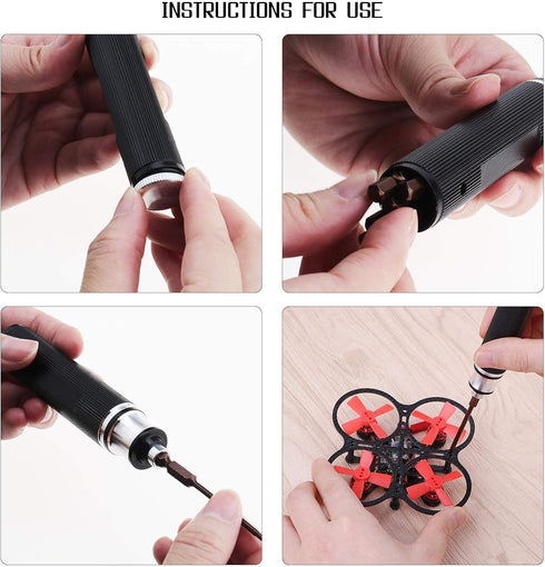Create idea 6 in1 Screw Driver Allen Key Repair Tool Kit for RC Helicopter Car Airplane 1.5mm 2.0mm 2.5mm 3.0mm Slotted 3.0mm Cross 3.0mm Screwdri...