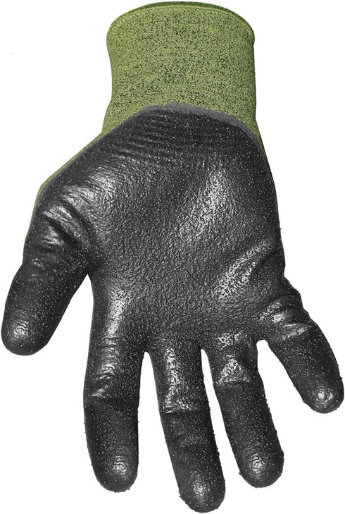 Youngstown Glove Company unisex adult cut resistant safety gloves, Multicolored, Large US,Green...