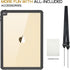 AICase iPad Pro 10.5 IP68 Waterproof, 360 Degree All Round Protective Ultra Slim Thin Dust/Snow Proof with Lanyard 2017-Black...