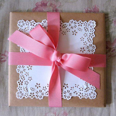 YAMA Solid Grosgrain Ribbon 1 1/2 inch 50 Yards for Gift Package Wrapping Floral Design Crafting Party Wedding Decorations, Pearl Pink...