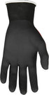 MCR Safety Gloves N96970L BNF Ninja 18 Gauge Nylon/Spandex Shell NFT Palm and Fingertip Coated Work Gloves, Large, 1 Pair, Black...