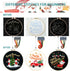 3 Sets Christmas Embroidery Starter Kit with Pattern for Beginners, Embroidery Kits with Christmas Pattern, Cross Stitch Set with Plastic Embroide...