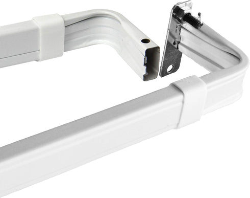 Rod Desyne Lockseam 2-Inch Clearance Window Curtain Rod, 28 to 48-Inch...