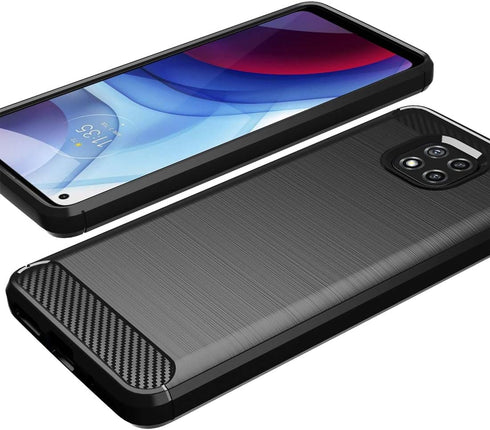 Osophter for Moto G Power 2021 Case Shock-Absorption Flexible TPU Rubber Protective Cell Phone Cover for Motorola Moto G Power 2021(Black)...