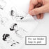 Dizdkizd Black and White Themed Elegent Women Sticker Book for Scrapbooking, Journaling, 194 Vintage Pre-Cut Stickers for Junk Journaling, Planner...