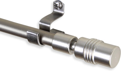 Rod Desyne - CF03-28-5 Café Rod 7/16" #03, 28-48 inch-Satin Nickel, 28-48"...