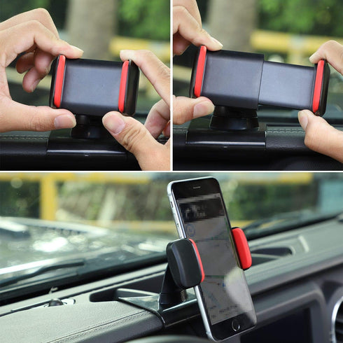 CheroCar for Jeep Phone Holder Cellphone Mount for 2018-2020 Jeep Wrangler JL?Interior Accessories.…...
