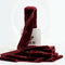 MEEDEE Burgundy Velvet Ribbon 3 Inch Burgundy Red Velvet Ribbon Fringe Velvet Ribbon Raw Edge Silk Velvet Ribbon for Wreaths, Flower Bouquet, Phot...