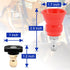 RIDGE WASHER Pressure Washer Nozzle Guard, Power Washer Nozzle Tips with Protector Holder, 5 Pressure Washing Tips with 1/4" Quick Connect, Orific...