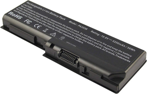 Futurebatt Laptop Battery for PA3536U-1BRS Toshiba Satellite L350 L355-S7907 L355-S7915 P200 P205 P205D PA3536U-1BRS PA3537U-1BAS PA3537U-1BRS PAB...
