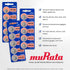 Murata CR1220 Battery DL1220 ECR1220 3V Lithium Coin Cell (25 Batteries)...