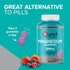 Qunol Magnesium Gummies for Adults, 200mg Magnesium Citrate Gummies, High Absorption Magnesium Supplement, Supports Nerve Health, Bone Health, Mus...