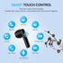BEBEN 35H Playtime Waterproof Wireless Ear Buds with Type C Charging Case for iPhone Android, Touch Control Stereo Sound Bluetooth Earbuds with Mi...