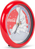Mark Feldstein & Associates Coca Cola Polar Bear Hugs Festive Red 8 inch Holiday Carol Sound Clock...