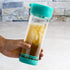 Primula Press & Go Iced Tea Brew Tumbler 16 oz, Teal...
