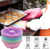 MURISE Mini Bundt Cake Pan for Baking, Silicone Bundt Cake Pan Nonstick, 3.07 Inch Small Bundt Cake Pan, Mini Cake Mold for Cupcakes, Jellies, 12 ...