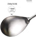 Large Serving Spoons,304 Stainless Steel Cooking Spoon with Heat Resistant Wooden Handle,Silver/12.4Inch...