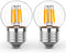 Dimmable Low Watt LED Bulbs 3 Watt, 25 Watt Small Light Bulbs,E26 Screw Base G40 Globe Edison Light Bulbs,Warm White 2700K for Bedroom?Bathroom Li...