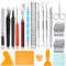 Weeding Tools for Vinyl: 30 PCS Premium Vinyl Weeding Tools kit, Crafting Tools, Craft Basic Set, Scrapbooking Tools, Scrapbook Weeder Accessories...
