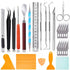Weeding Tools for Vinyl: 30 PCS Premium Vinyl Weeding Tools kit, Crafting Tools, Craft Basic Set, Scrapbooking Tools, Scrapbook Weeder Accessories...