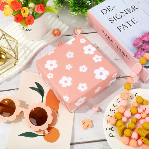 Whaline Boho Tissue Paper Funny Face Wrapping Paper Retro Boho Gift Wrapping Tissue Paper Hippie Boho Art Paper Crafts for Home DIY Gift Bags Part...