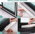 MOPMS Draft Stopper Sweep, Door Weatherproofing Stripping, Window Seal Strip Self-adhisive Soundproof Cuttable Weather Length 13.12 Ft (2 Pcs x 6....