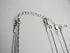 925 Sterling Silver Chain Extenders for Pendant Necklace Bracelet Anklet Made in Italy (Set 2pcs)...