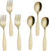 ANNOVA Kids Silverware Children's Safe Flatware Set Stainless Steel - Children Forks, Children Tablespoons, Toddler Utensils, Metal Cutlery Set fo...