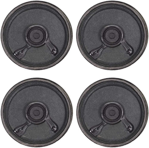 uxcell 0.5W 8 Ohm Micro Internal Speaker Magnet Loudspeaker 50mm Dia 4pcs...