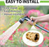 Boltigen Garden Hose Swivel Connector, 3/4GHT Garden Hose Swivel Fitting, 360 Degree Male to Female Hose Adapter for Outdoor...