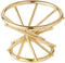 Bard's Brass-toned Egg Stand/Holder, Swirl Leg, Reversible 1.4375" and 2" Display Diameter...
