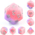 HD Polyhedral Dice Sets D&D Dice for Dungeon and Dragons RPG Role Playing Games MTG Pathfinder Table Top Games 7 Dice Set Bubble Gum...
