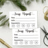 50 Request a Recipe Card for Bridal Shower - Invitation Insert for Bridal Wedding Baby Shower, Size 3.5" x 2" inches....