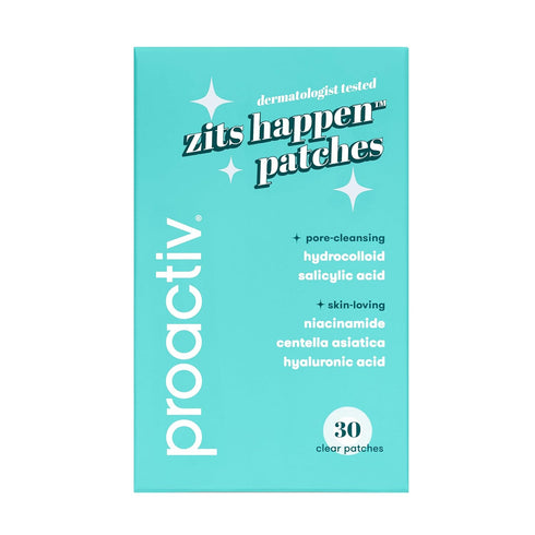 Proactiv Zits Happen® Hydrocolloid Acne Patches- Pimple Patches for Face and Back Acne with Pore Cleansing Salicylic Acid- 30 Count...