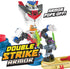 Akedo - Ultimate Arcade Warriors Battle Giants Versus Pack - Scratch-Atron VS Tonk - Mini Battling Action Figures Ready, Fight, Split Strike...