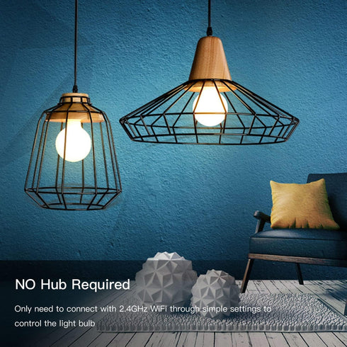 Smart Light Bulbs, Color Changing Light Bulb Work with Apple HomeKit, Alexa and Google Home Assistant 9W WiFi Dimmable LED Light Bulbs 850LM RGB L...