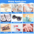 B7000 Glue Clear for Rhinestones 4pcs (0.5 fl oz,15mL) B-7000 Jewelry Bead Gem Glue with Precision Tip for Clothe Fabric Shoes DIY Crafts Jewelry ...