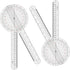 OIIKI 2PCS Goniometer Set,12" Goniometer, 360 Degree 12" Goniometer (Plastic)...