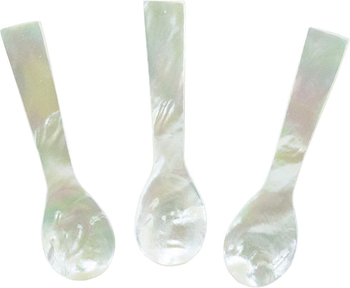 Set of 3 Hand craft Mother of pearl caviar spoon (3 QTY, 3 Inches)...