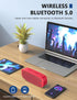 LENRUE Bluetooth Speaker, Wireless Portable Speaker with Loud Stereo Sound, Rich Bass, 12-Hour Playtime, Built-in Mic. Perfect for iPhone, Samsung...