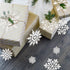 36pcs Snowflakes-Christmas Tree Decorations, Snowflake Ornaments for Tree, Plastic Glitter White Snow Flakes Ornaments, Christmas Indoor Winter Wo...