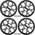 ACROPIX Universal 8" Car Speaker Grills Cover Round 8 Inch Audio Speaker Subwoofer Guard Protector Case with Mounting Screws ABS Black - Pack of 4...